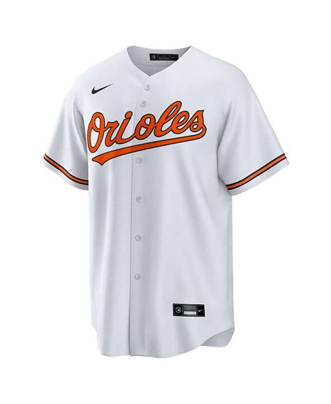 men's baltimore orioles adley rutschman nike white replica player jersey|adley rutschman baseball jersey.